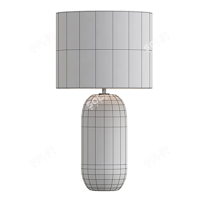 Sleek Fanny Table Lamp 3D model image 3