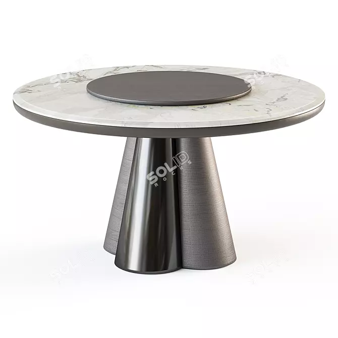 CEPPI GEO Round Tables 3D model image 1