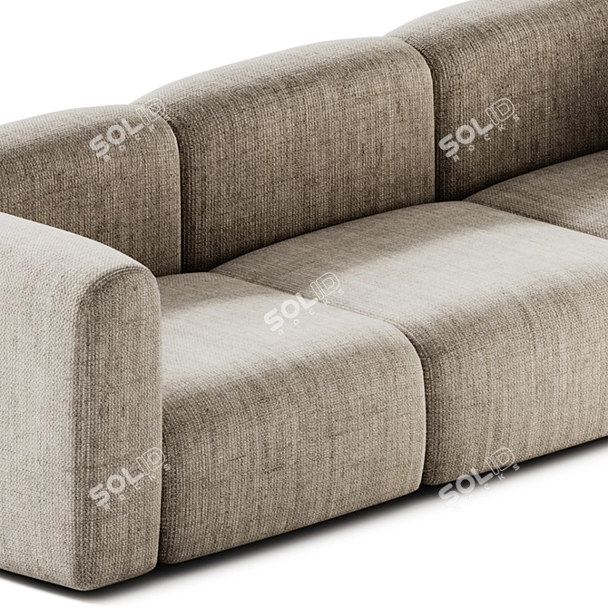 Mags Soft 3-Seater Sofa Ensemble 3D model image 2