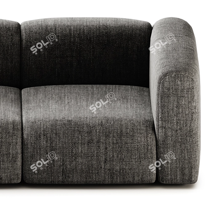 Mags Soft 3-Seater Sofa Ensemble 3D model image 5