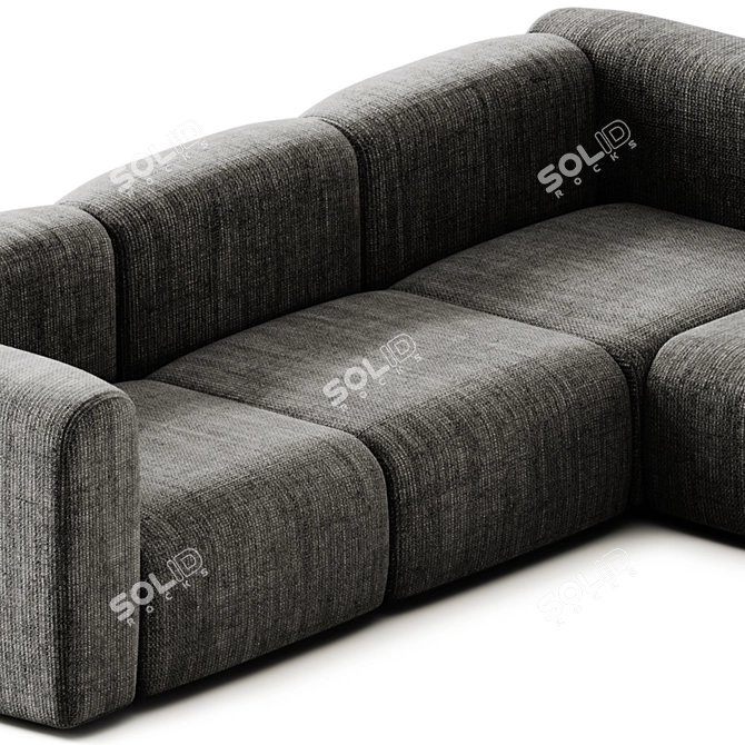 Modern Hay Mags Sofa Set 3D model image 2