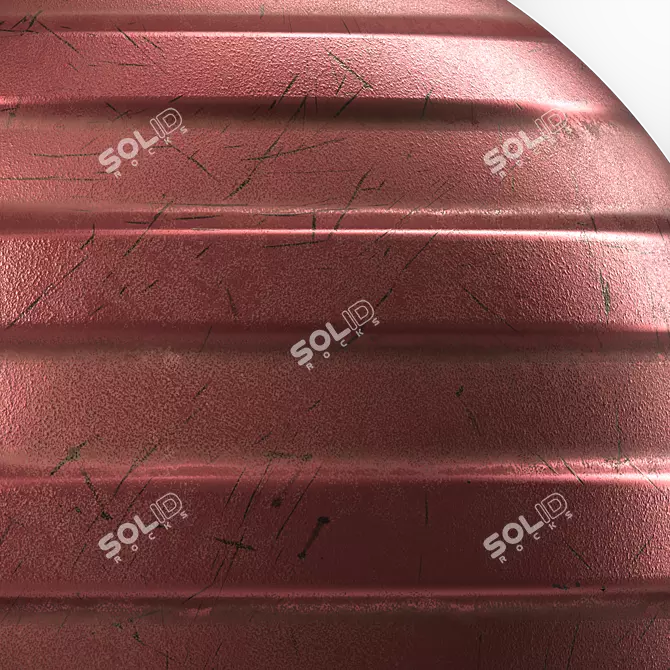 Metal Panels Painting PBR Seamless 3D model image 3