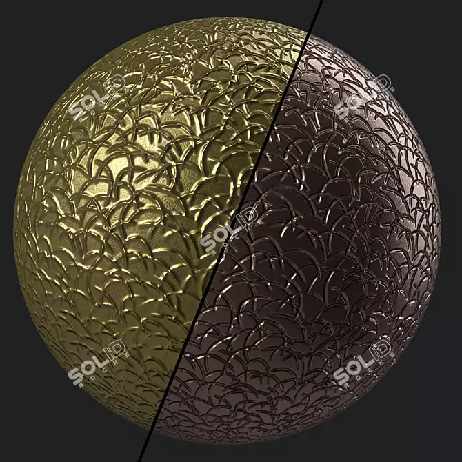 Painted Metal Panels | Seamless Texture 3D model image 1
