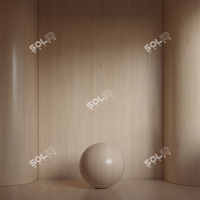 Seamless Wood Material Bundle 3D model image 4