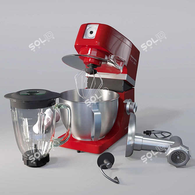 Multi-Function Kitchen Appliance ZKM-950 3D model image 2