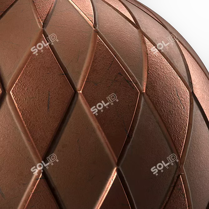 Metal Panels Painting Texture Set 3D model image 3