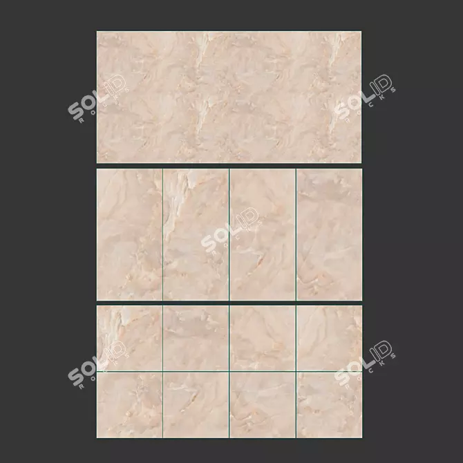 FMG MaxFine Onice Malaga Ceramic Tile 3D model image 4