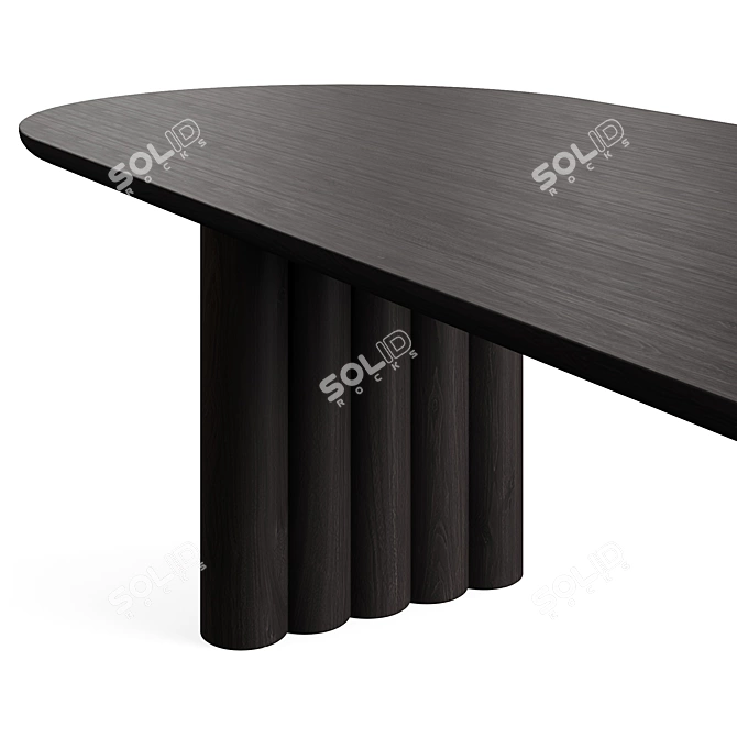 Plush Collection Dining Table 3D model image 5