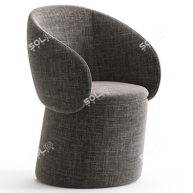 Modern Chic Nebula Seat Design 3D model image 3