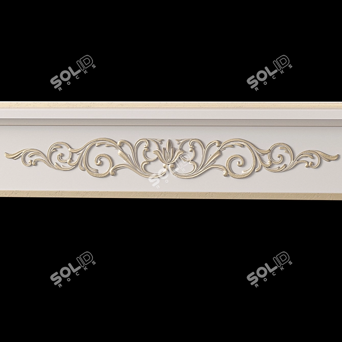 Luxury Versace Home Vanitas Console 3D model image 2