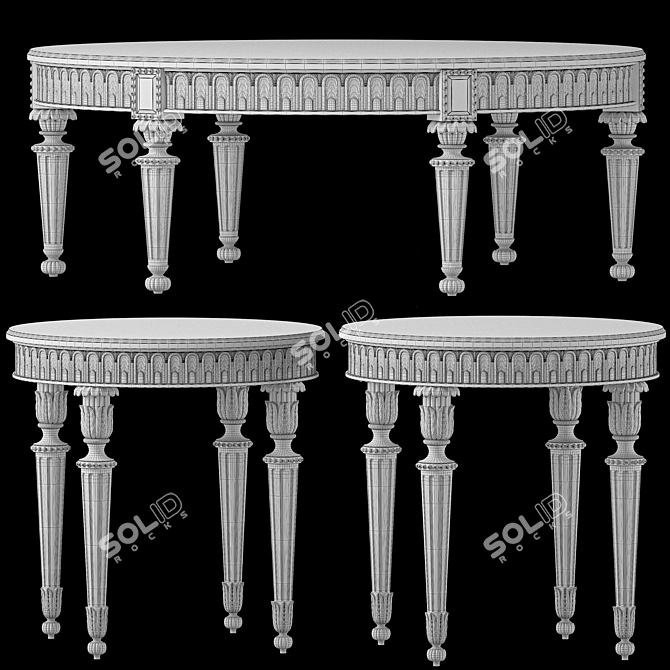 Roberto Giovannini Art Coffee Tables 3D model image 2