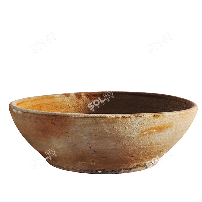  Photoscanned Pot with CoronaDisplacement 3D model image 3