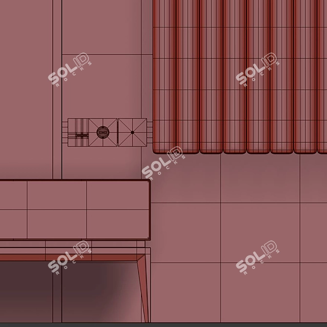 Wall Decor Composition 65 3D model image 4