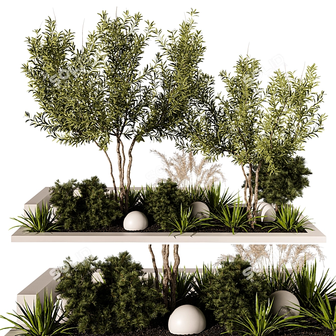 Outdoor Plant 242 Premium 3D Model 3D model image 1