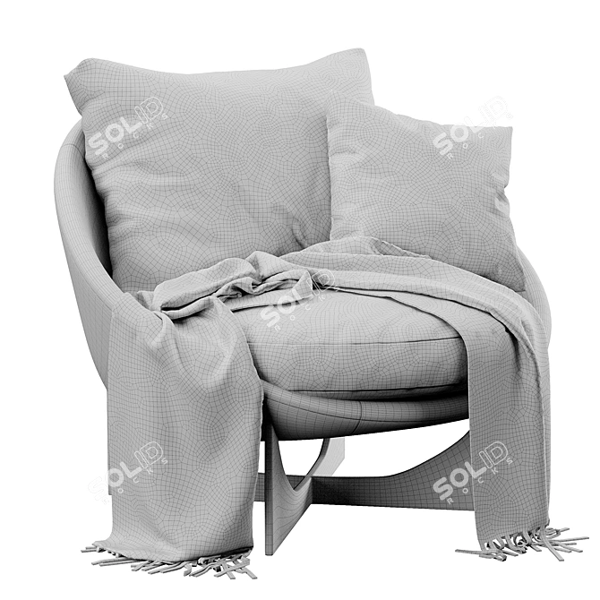 Modern Minotti Lido Furniture Set 3D model image 5