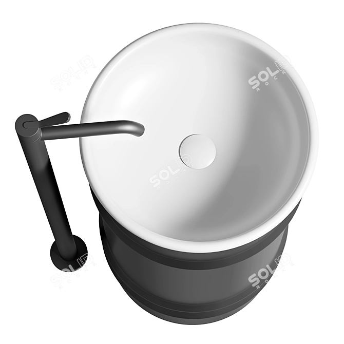 AGAPE Vieques Washbasin Collection 3D model image 3