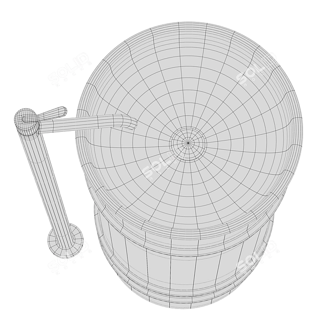 AGAPE Vieques Washbasin Collection 3D model image 4