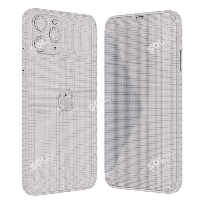 Ultimate 3D iPhone 11 Model 3D model image 5