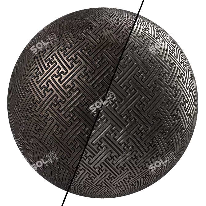 Metal Panels Painting Texture Collection 3D model image 2