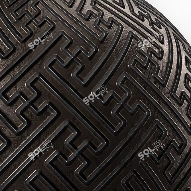 Metal Panels Painting Texture Collection 3D model image 6