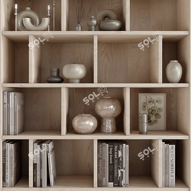 Sleek TV Wall Mount Kit 3D model image 4