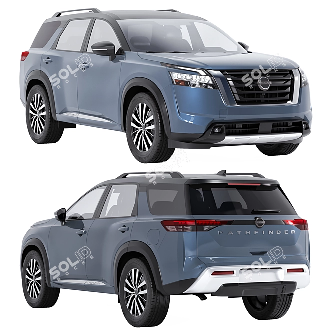 Nissan Pathfinder 3D Model Archive 3D model image 1