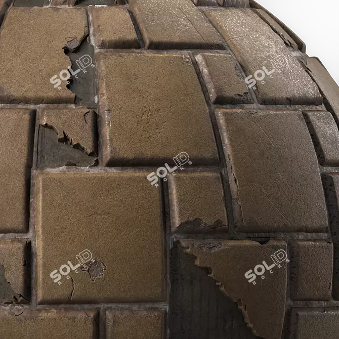 Sbsar Pbr 4k Ceramic Tiles 3D model image 6