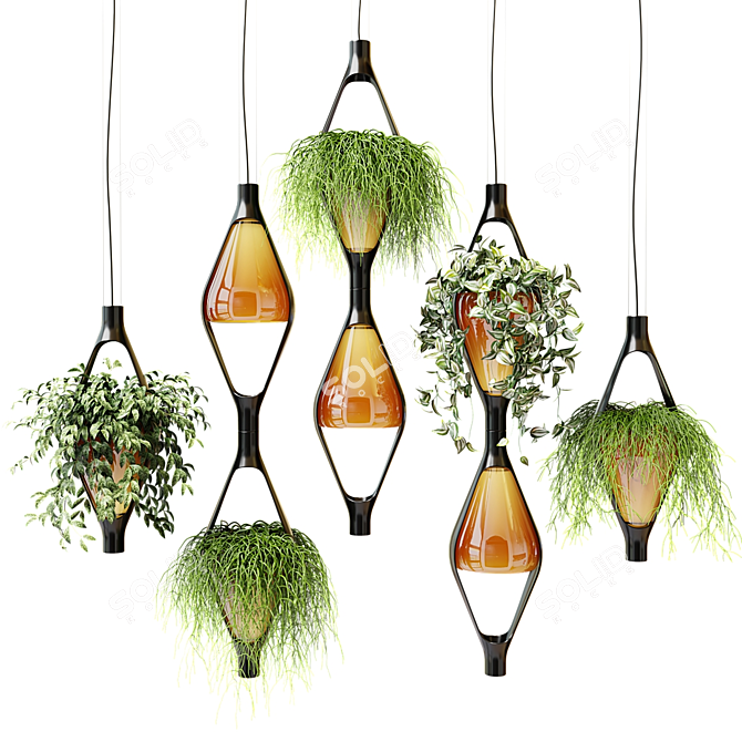 Hanging Plant Light Viceversa 3D model image 1