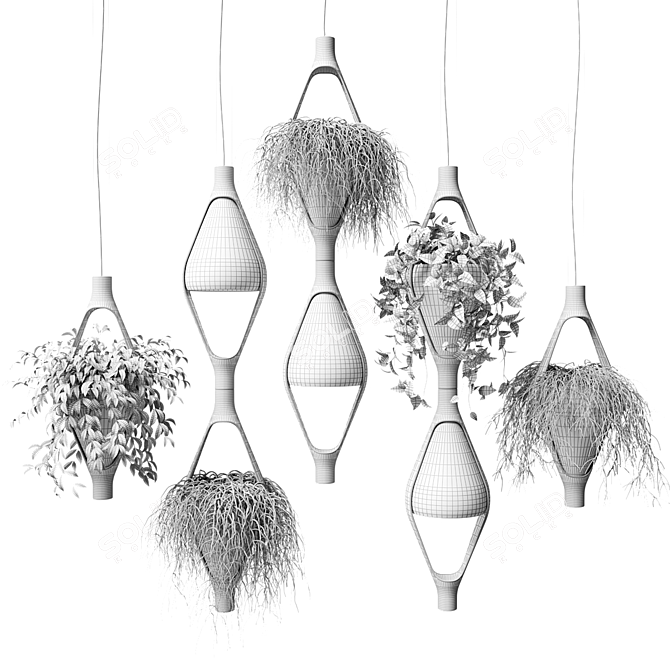 Hanging Plant Light Viceversa 3D model image 2
