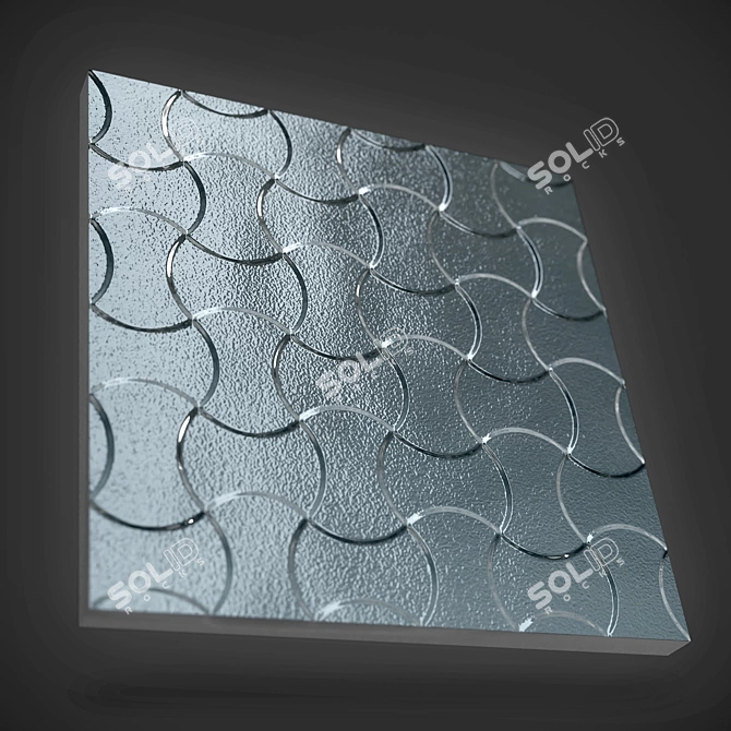 Premium Glass 4K Material Kit 3D model image 4