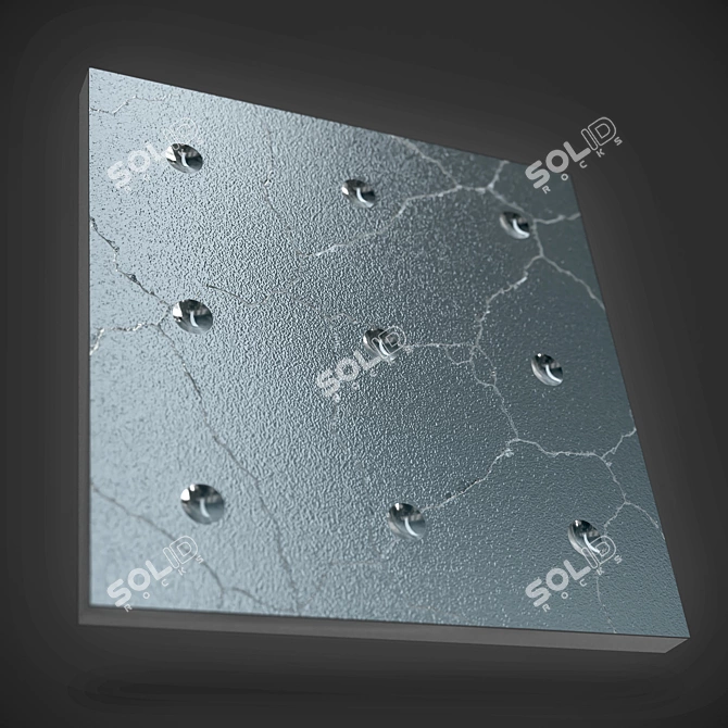 Premium Glass 4K Material Kit 3D model image 5