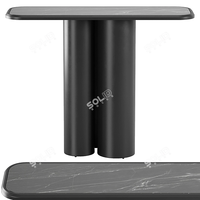 Product title translation from Russian:
Ospray Console Table by Black Rooster Decor

Unique Title:
Ospray Marble Console: Elegance Red 3D model image 2