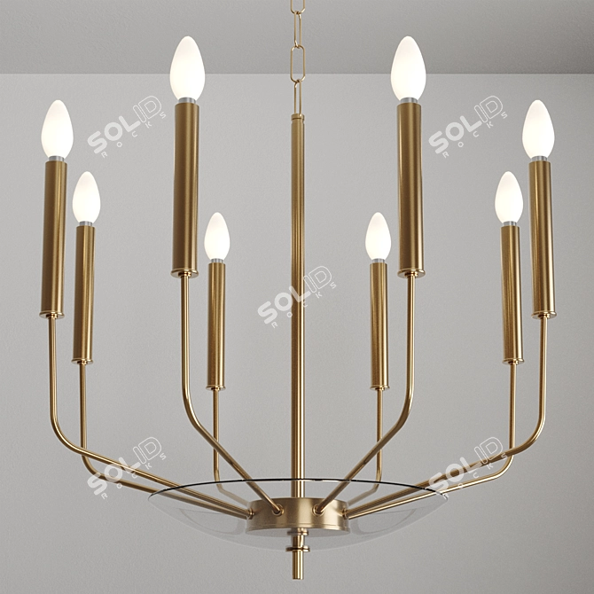 Giacomo Chandelier for Home Decor 3D model image 4