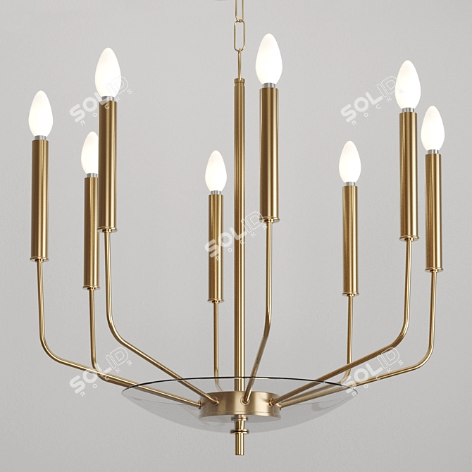 Giacomo Chandelier for Home Decor 3D model image 5