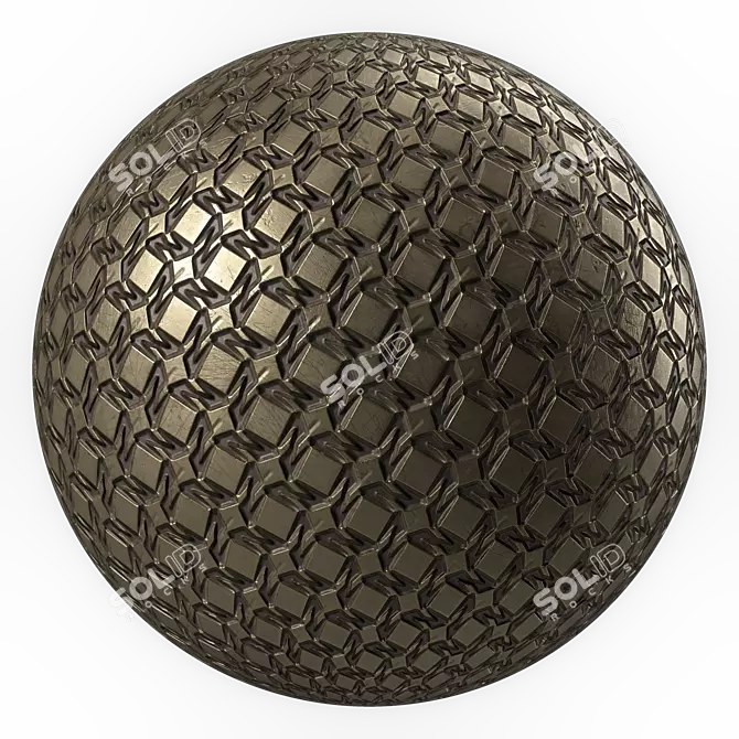 Metal Panel Painting Texture Kit 3D model image 2