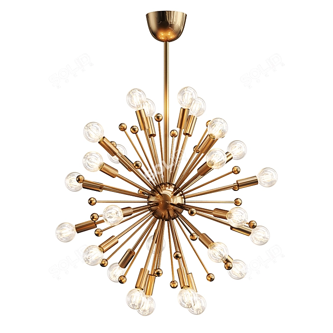 Savoyhouse Galea 24 Chandelier 3D model image 1