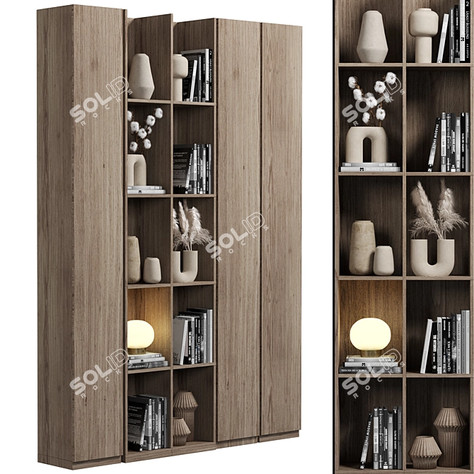 Modular Shelf Cabinet for Rendering 3D model image 1