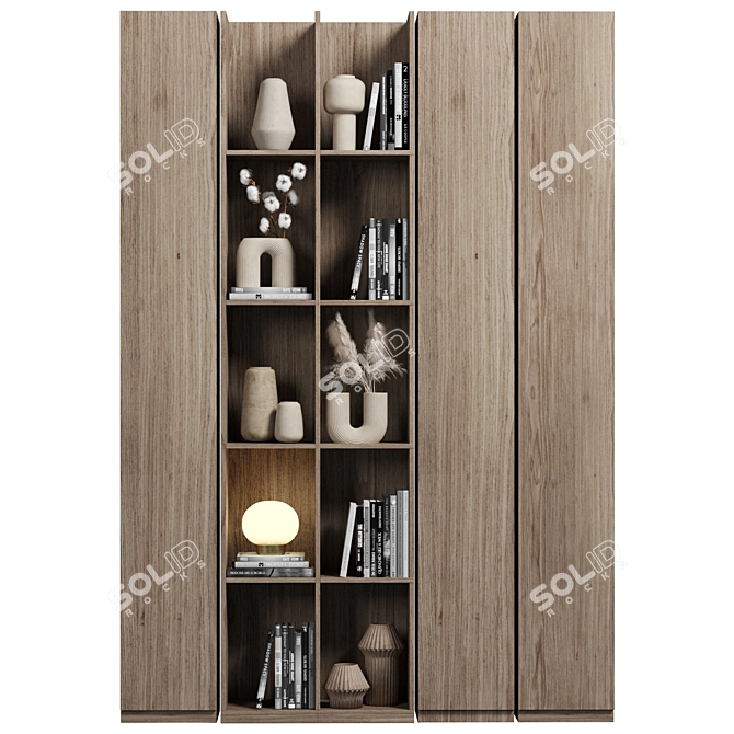 Modular Shelf Cabinet for Rendering 3D model image 2