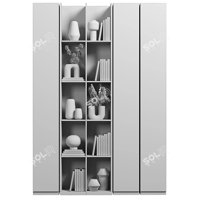 Modular Shelf Cabinet for Rendering 3D model image 4