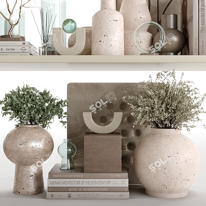  High-Quality Decorative Set Model 3D model image 2