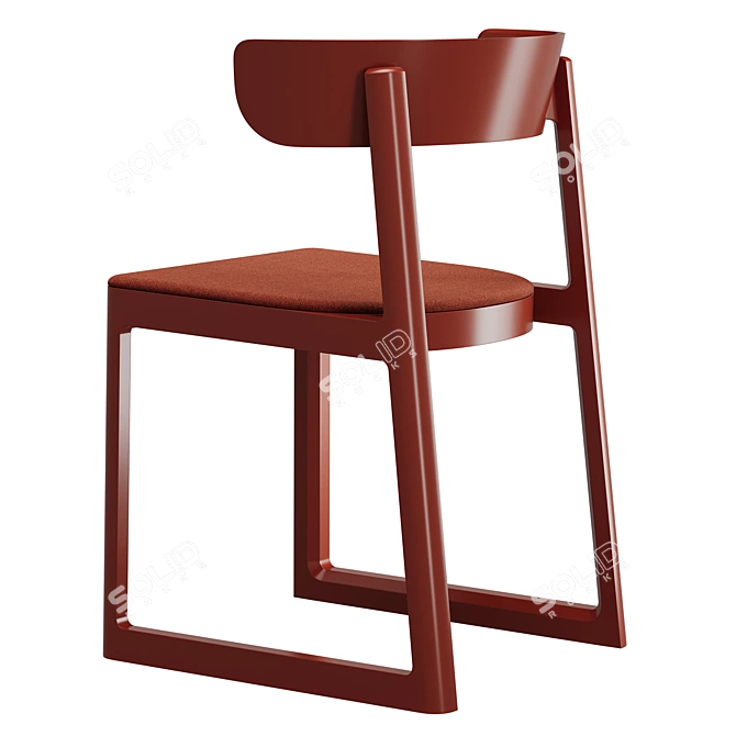 Stylish EN Chair by Maruni 3D model image 4