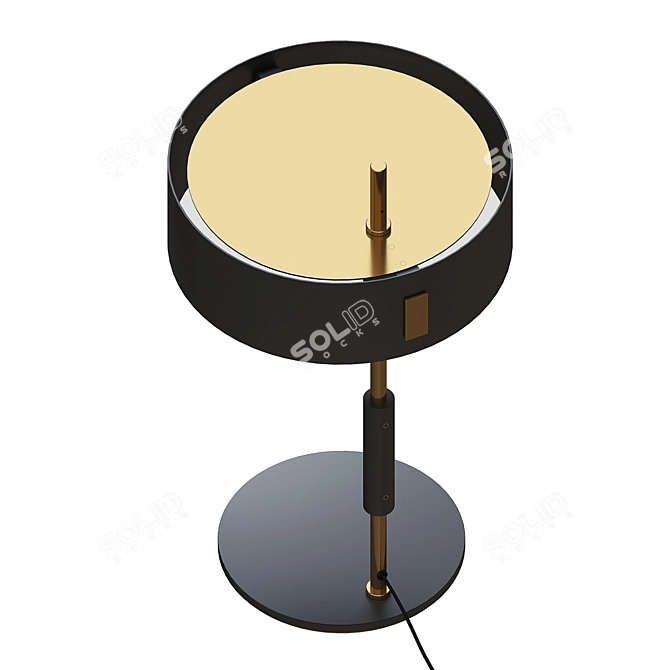 Oluce 1953 Retro Chic Lamp 3D model image 4