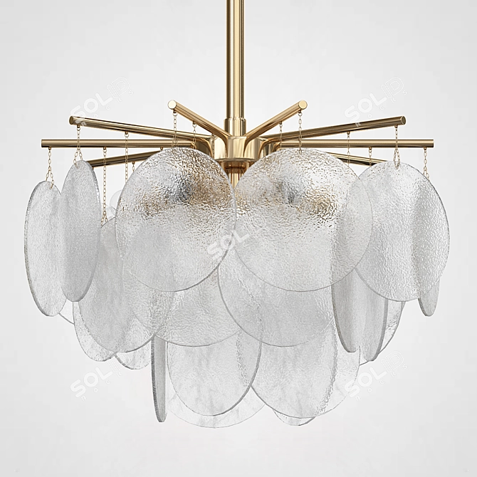 FROST Pendant Chandelier ImperiumLoft 3D model image 2