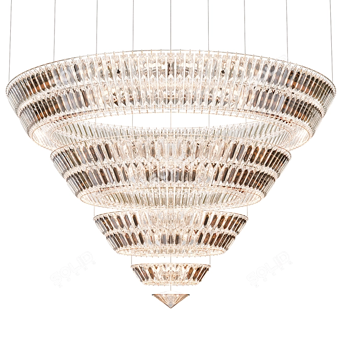 Luxury Marchetti Lab Suspension Light 3D model image 3