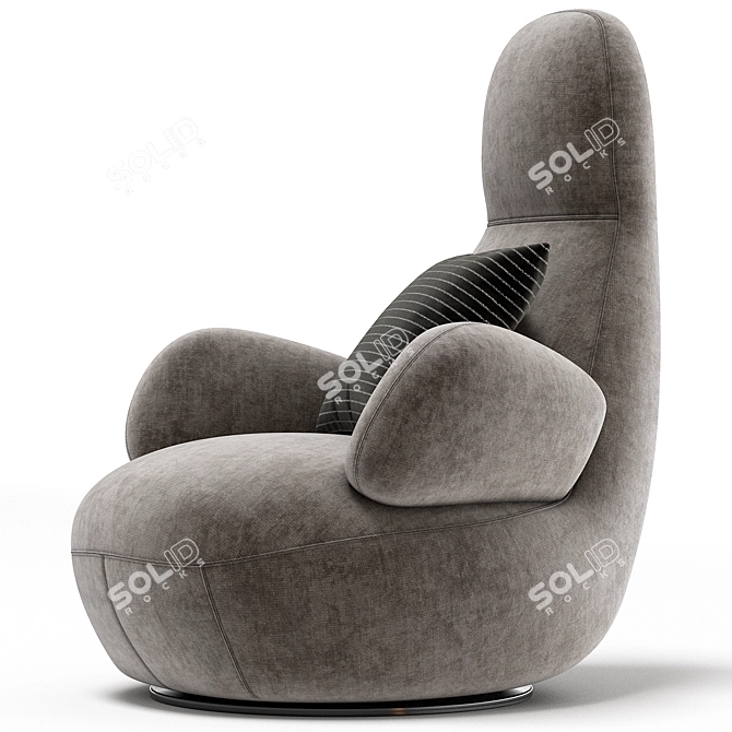 Designer Chair by Stefan Borselius 3D model image 2