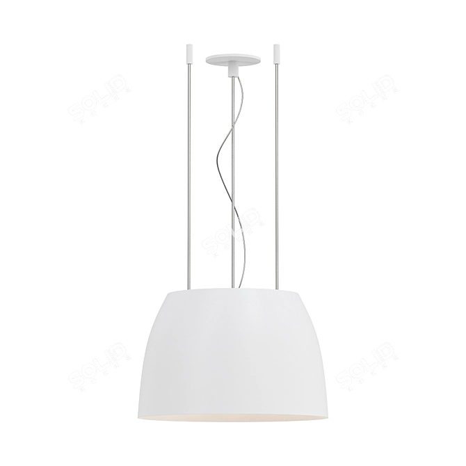 Sleek Aperture Lighting Collection 3D model image 4