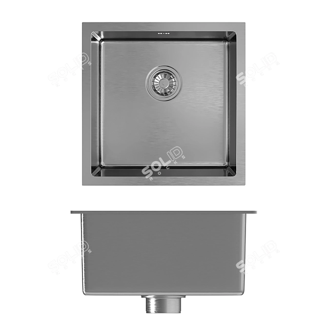 Paulmark Gerberg Kitchen Sink 3D model image 2