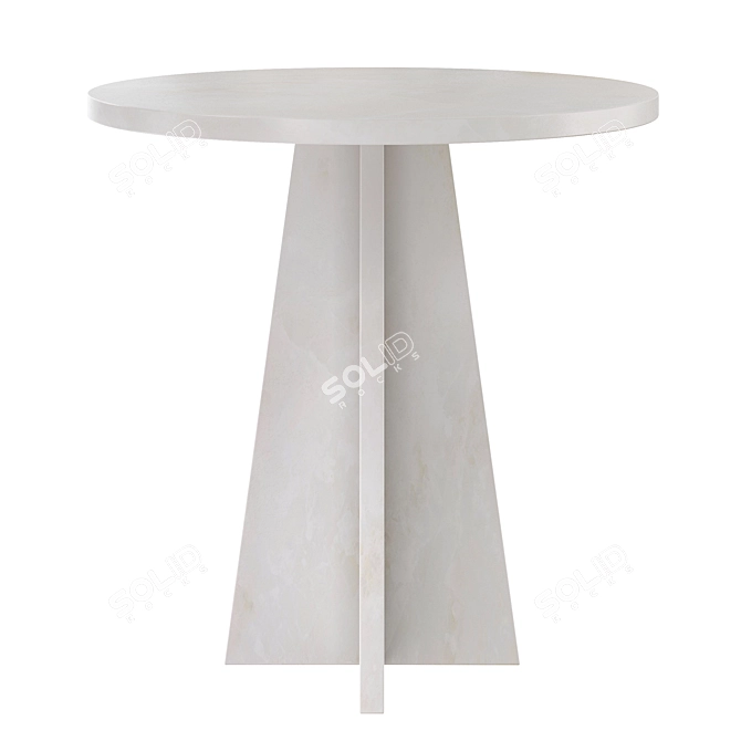 Baker Saint End Tables Collection 3D model image 2