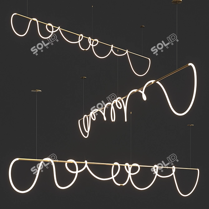 Long Rope Tracer Bar 3D model image 2