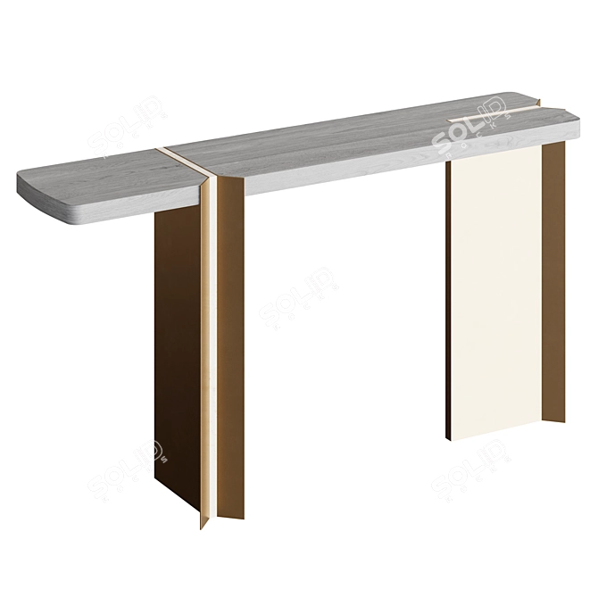 ENNE BRIDGE Console Stand 3D model image 2